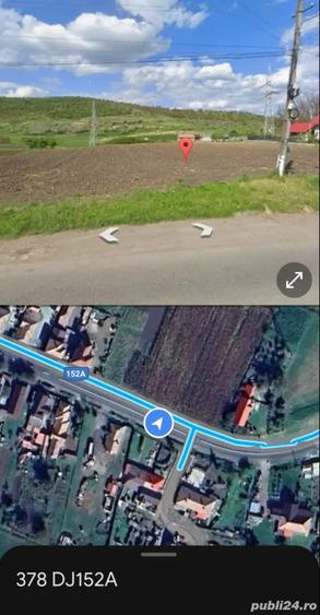 Teren de 1800 mp, în Berghia