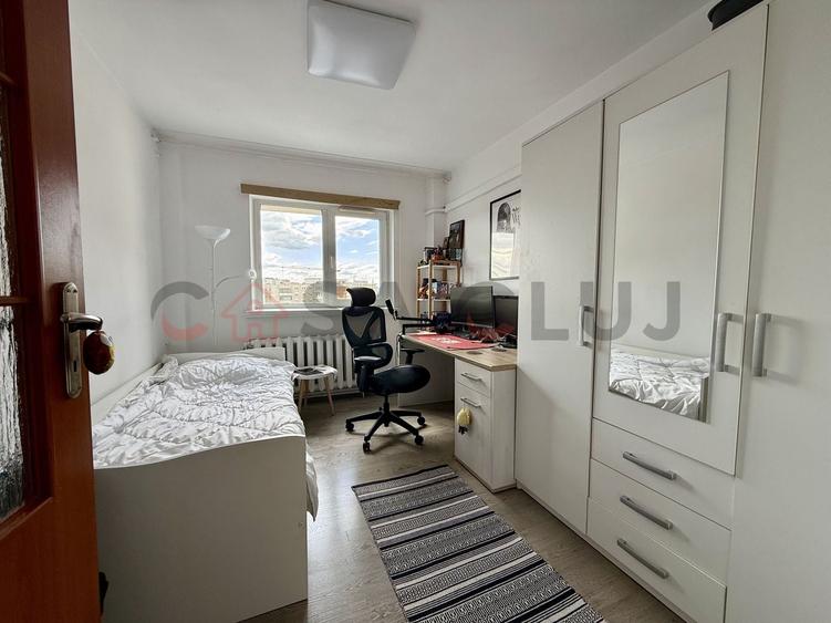 Apartament cu 4 camere decomandat, mobilat în Mărăști