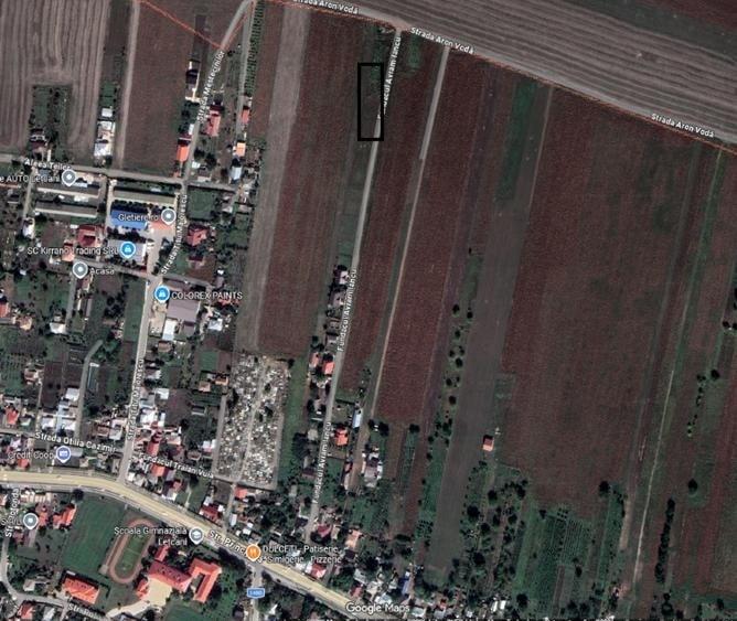 Teren Construcții intravilan de 469 mp, în Lețcani