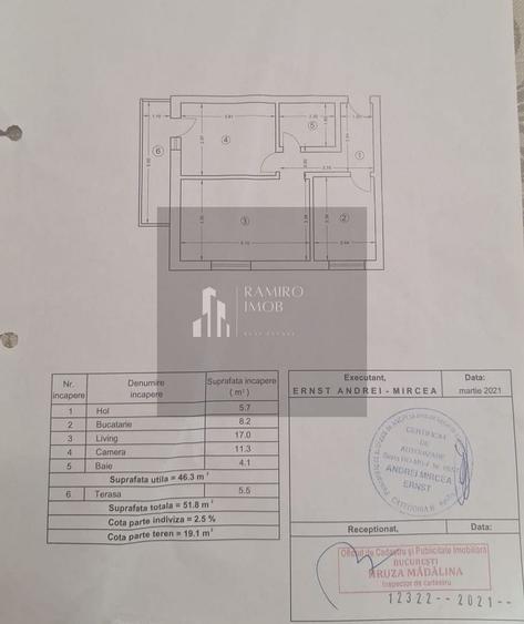 Apartament cu 2 camere decomandat, mobilat în Giurgiului