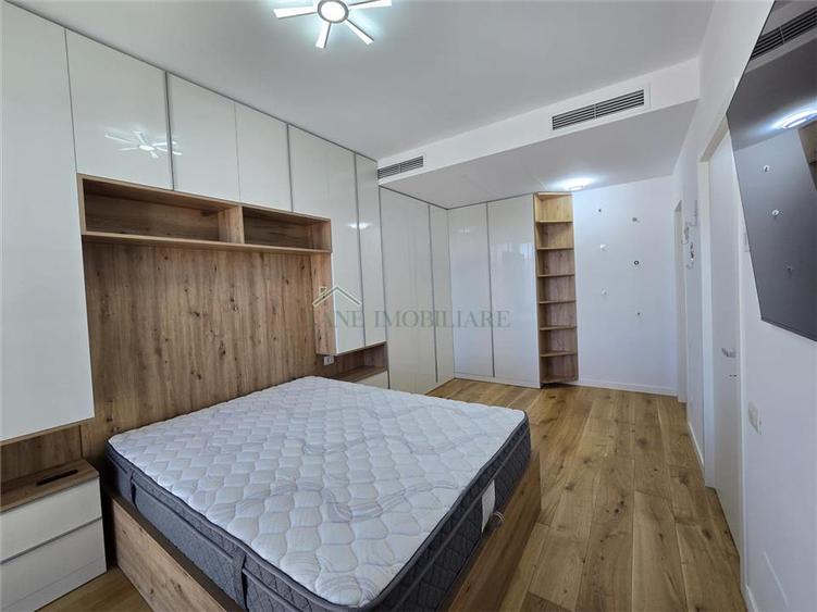 Apartament cu 2 camere semidecomandat, mobilat în Tunari