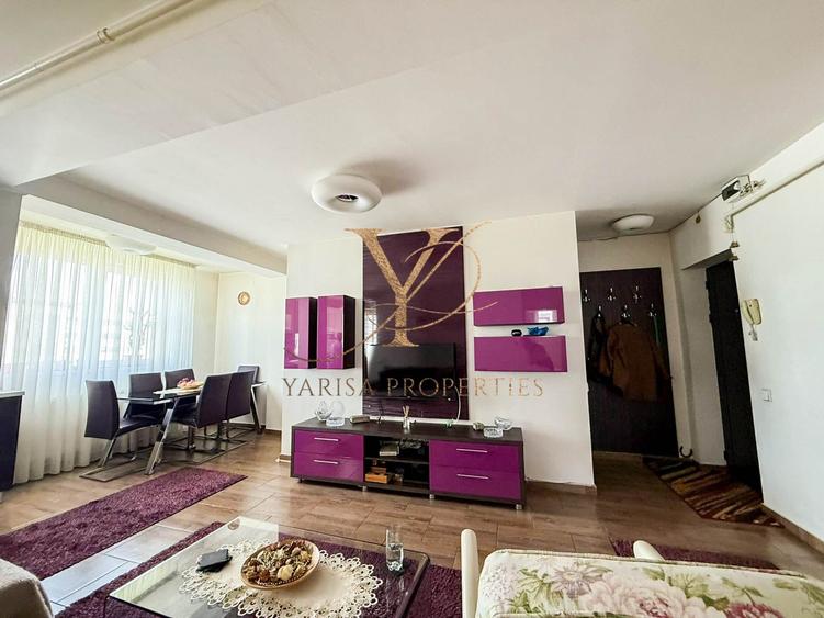 Apartament cu 4 camere semidecomandat, mobilat în Brâncoveanu