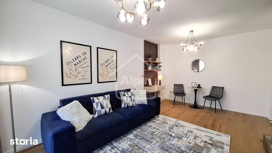 Apartament cu 2 camere decomandat, mobilat în Blumăna