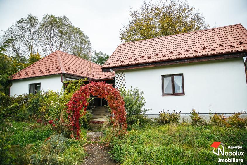Casă individuală cu 4 camere cu Teren 4774 Mp în Tiocu de Jos