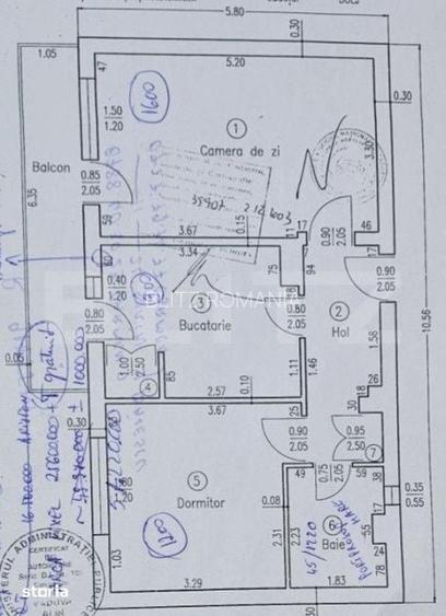 Apartament 2 camere, 62 mp, zona stadionului Ion Oblemenco