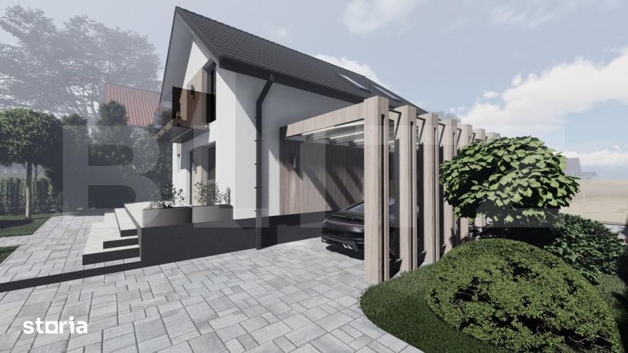 Casa premium in Budiul Mic | Finisaje de lux, garaj modern si zona lin - 3