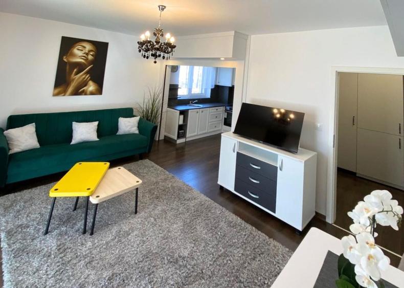 Apartament modern cu 2 camere pereți retractabili terasă parcare și boxă - 1
