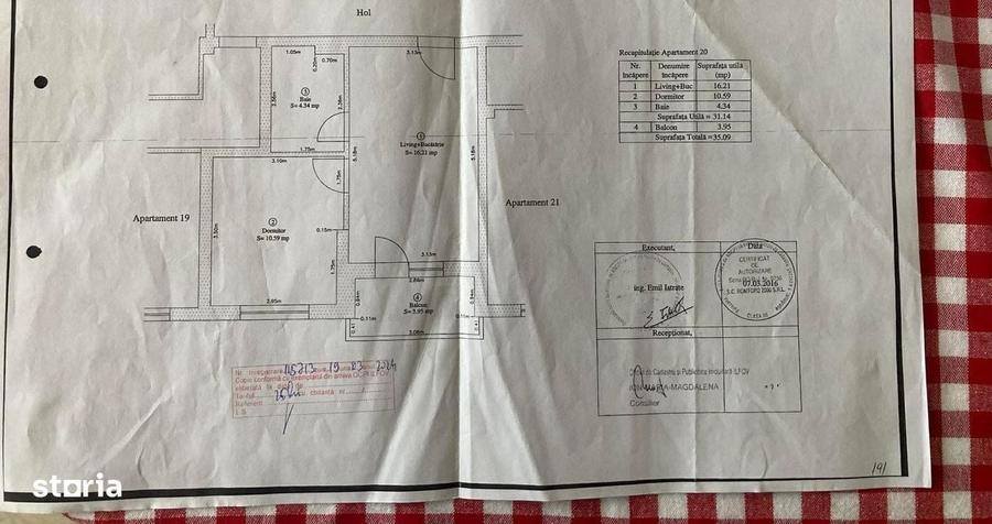 Apartament cu 2 camere semidecomandat în Dudu