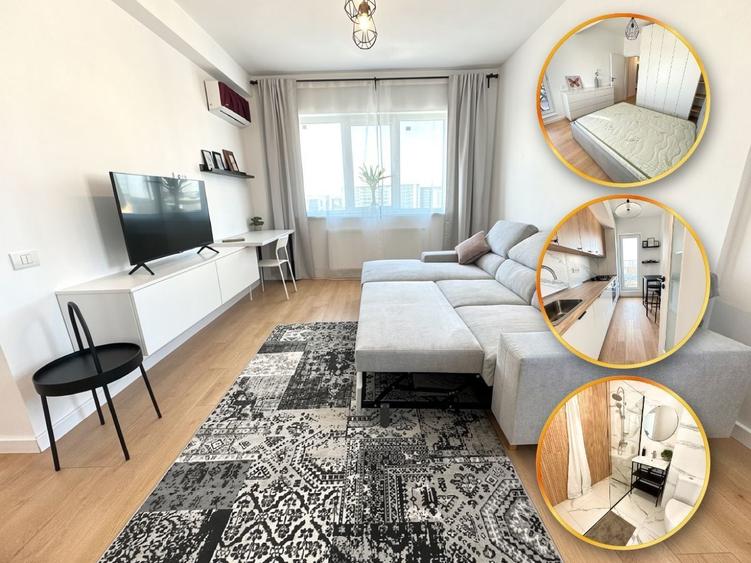 Apartament cu 2 camere decomandat, mobilat în Grozăvești