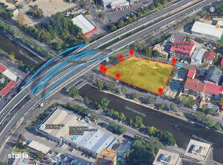 PASAJ Mihai Bravu - BUCURESTI, Teren intravilan construibil - 3.000 m2 - 2
