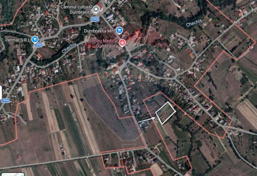 Teren Construcții intravilan de 5097 mp, în Dumbrăvița
