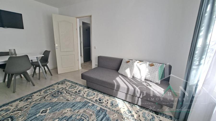 Apartament cu 2 camere semidecomandat, mobilat în Mănăștur