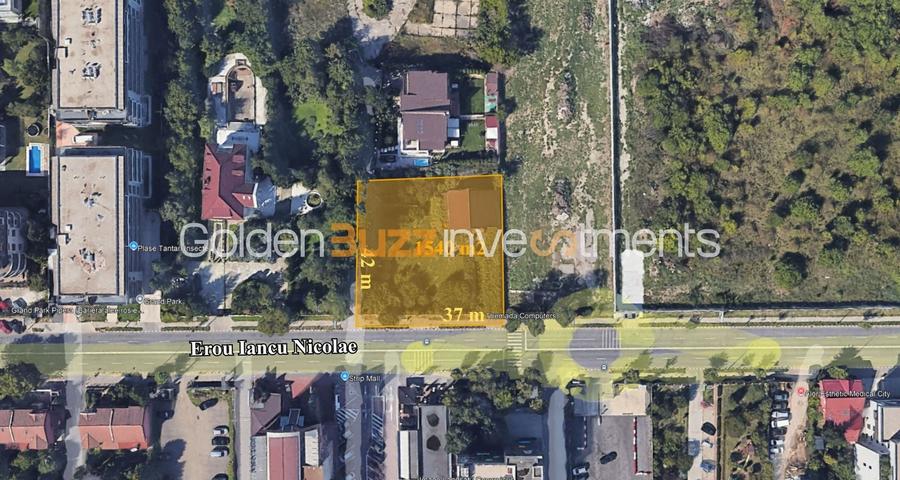 Teren Construcții intravilan de 1540 mp, în Iancu Nicolae