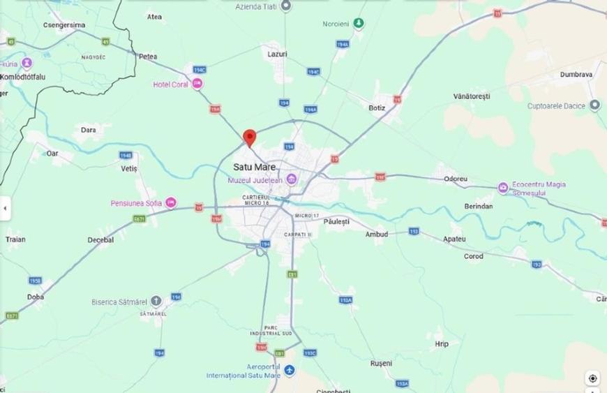 Teren Construcții intravilan de 51474 mp, în Nord-Vest