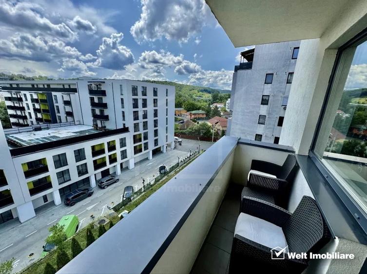 Apartament cu 2 camere semidecomandat, mobilat în Dâmbul Rotund