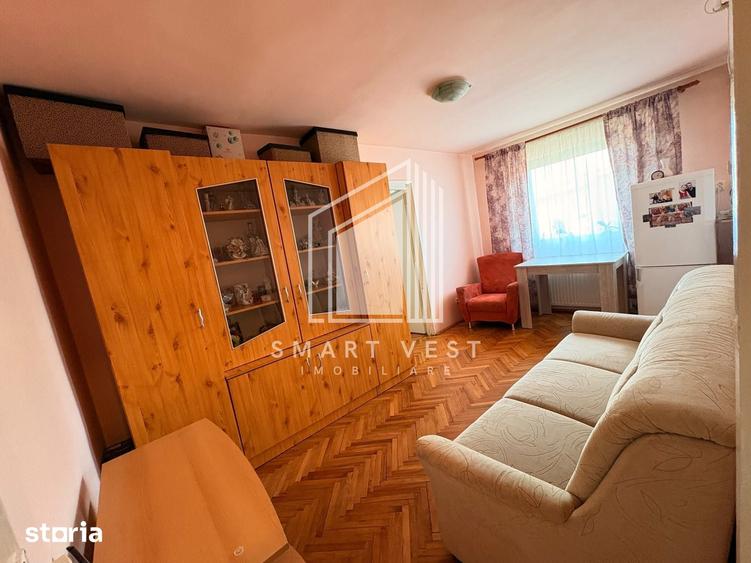 Apartament cu 2 camere semidecomandat în Micro 14