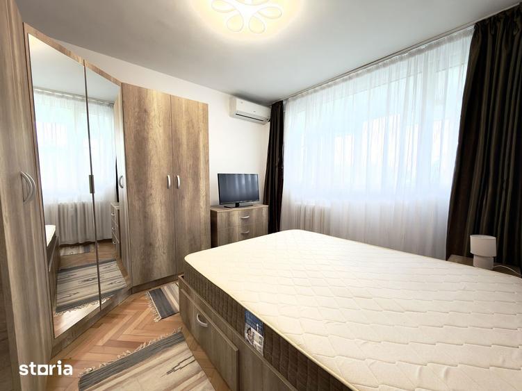 Apartament cu 2 camere, mobilat în Tei