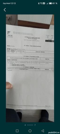 Teren de 550 mp, în Preajba