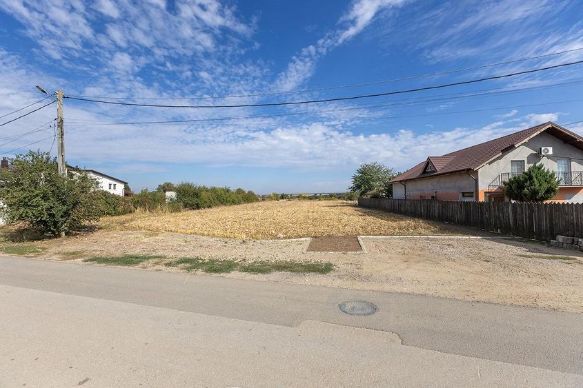 Teren Construcții intravilan de 8797 mp, în Căciulați