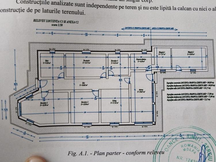 Casă cu 4 camere în Drajna Nouă