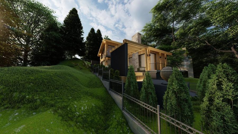 Casă individuală cu 3 camere cu Teren 227 Mp în Piatra Arsă