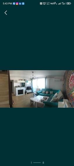Apartament cu 2 camere decomandat, mobilat în Central