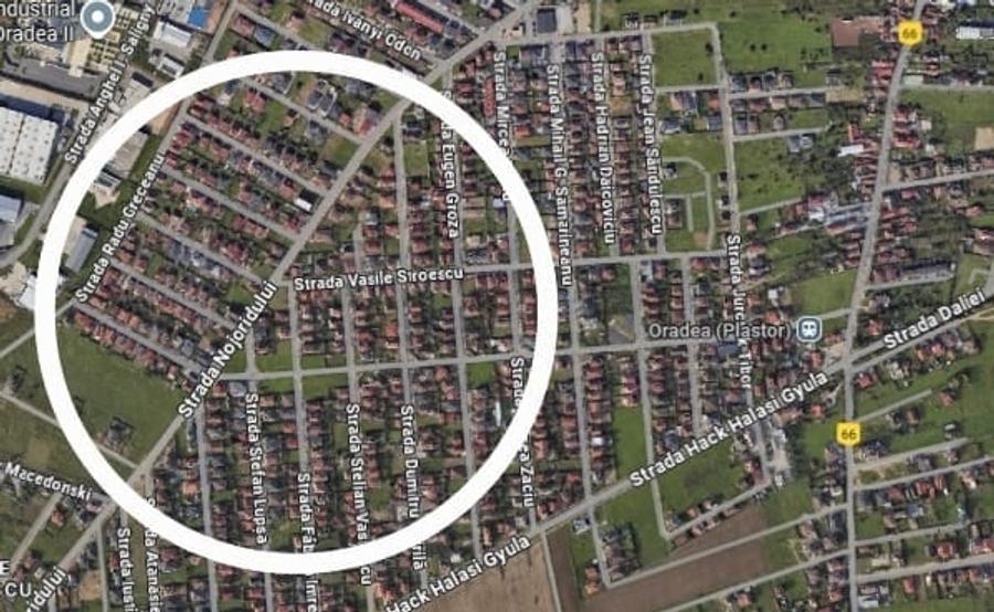 Teren Construcții intravilan de 500 mp, în Nufărul
