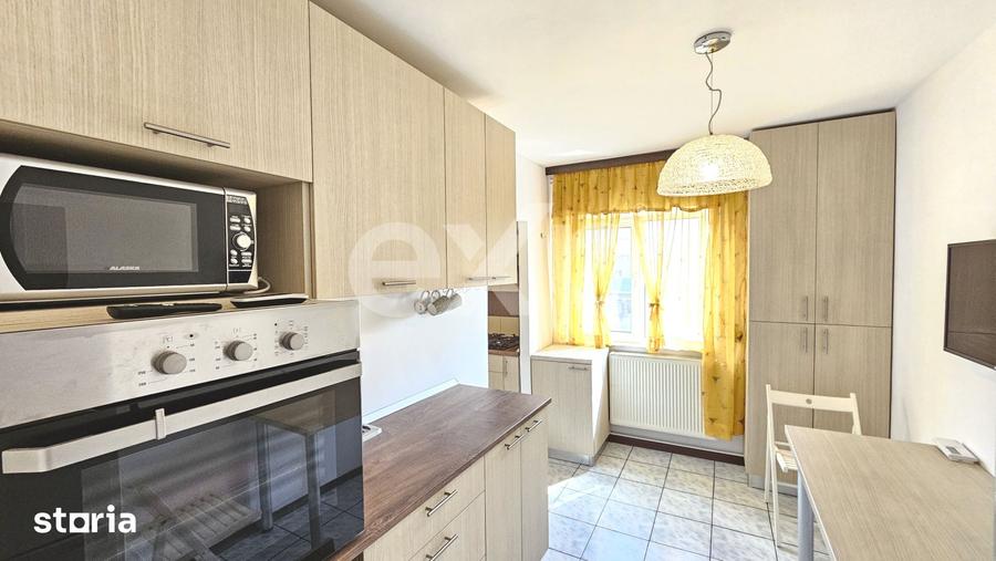 Apartament cu 3 camere decomandat, mobilat în Mihai Bravu