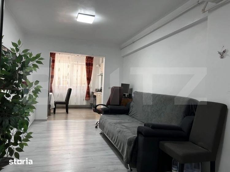 Apartament cu 2 camere, mobilat în Valea Lupului