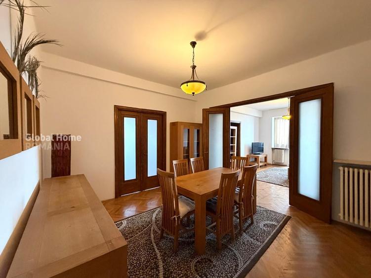 Apartament cu 4 camere decomandat, mobilat în Ultracentral