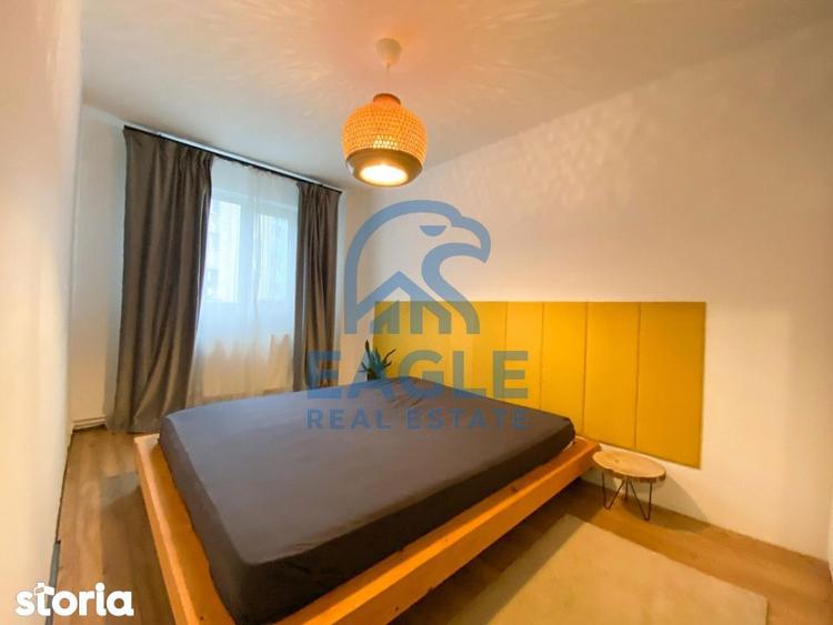 Apartament cu 3 camere semidecomandat, mobilat în Tomis Nord