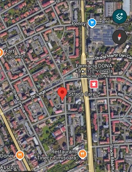 Garsonieră nedecomandată în Aradului