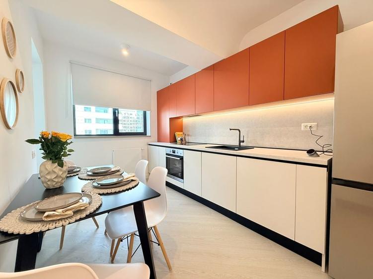 Apartament cu 3 camere decomandat, mobilat în Pipera