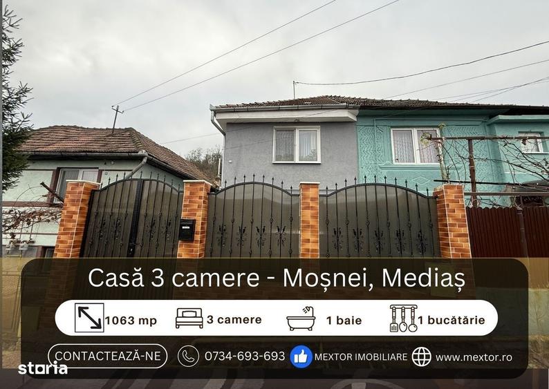 Casă cu 3 camere în Central