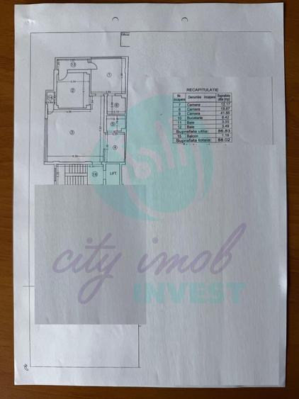 Apartament cu 3 camere semidecomandat, mobilat în Kiseleff