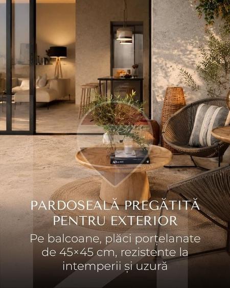 Apartament cu 2 camere decomandat în Noua