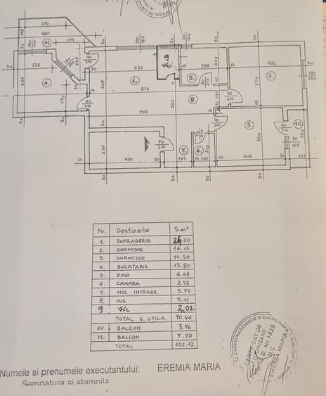 Apartament cu 3 camere decomandat în Dorobanți
