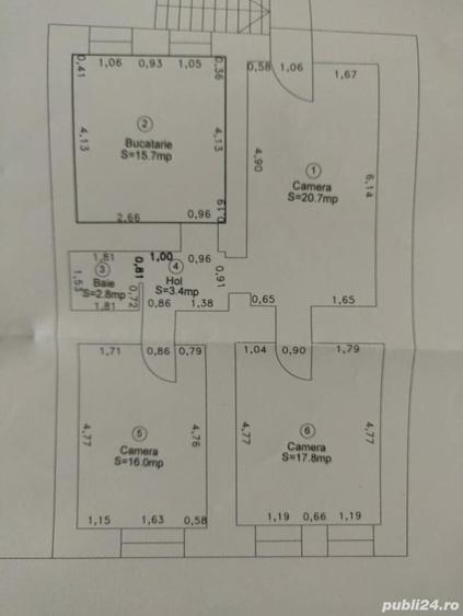 Apartament cu 3 camere decomandat în Iosefin