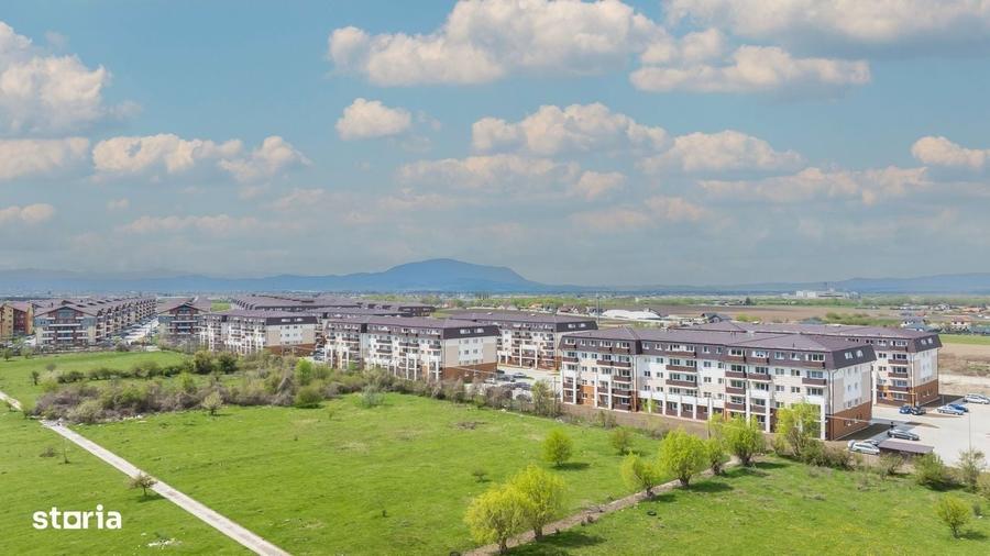 Apartament cu 2 camere decomandat în Sânpetru