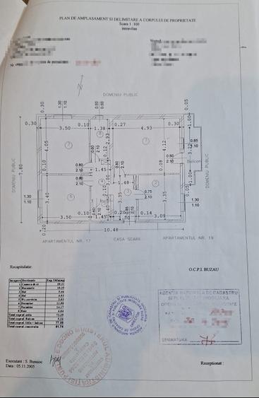 Apartament cu 3 camere decomandat în Micro 3