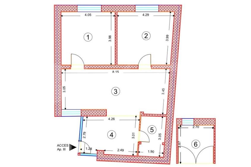 Apartament 3 camere la casă, zona Centrală – Oradea - 8