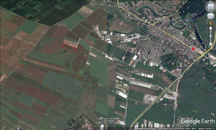 Teren Construcții extravilan de 44950 mp, în Dragomirești-Vale