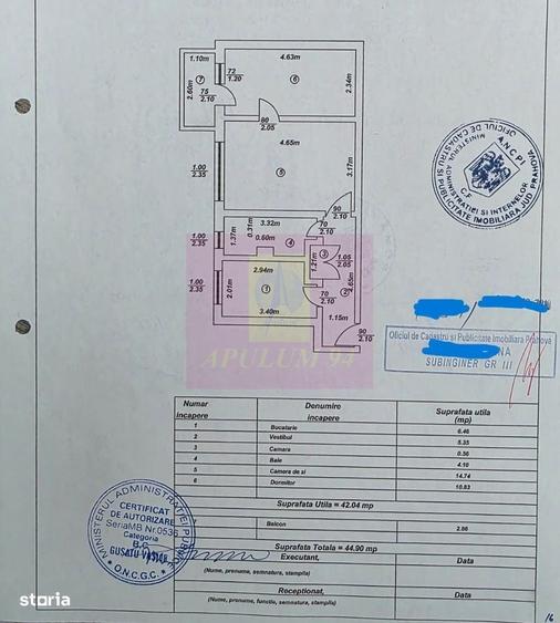 Apartament cu 2 camere în Central