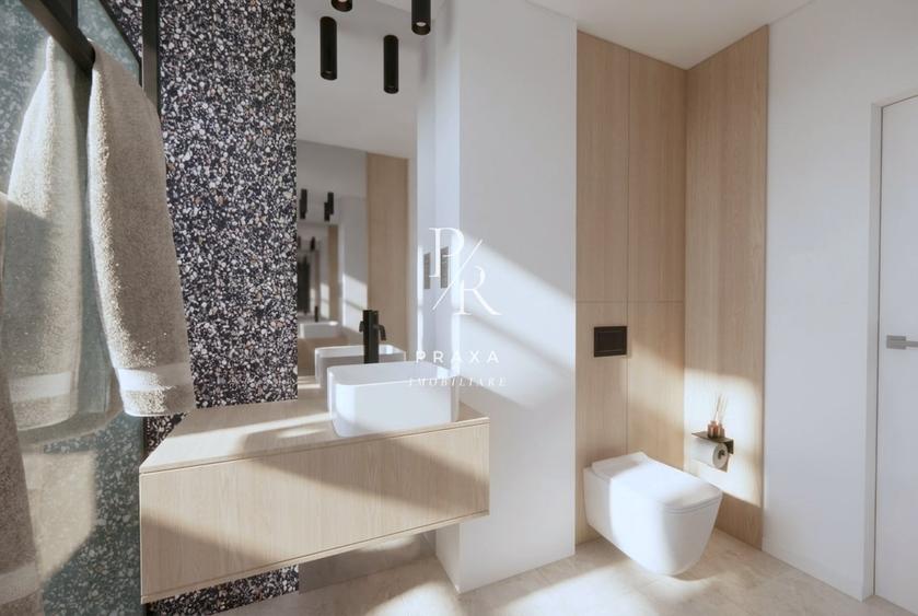 Apartament nou Lux 2 camere, decomandat, 56 mp, etaj 2, Florilor, Floresti! - 12