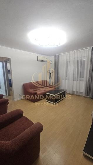 Apartament cu 2 camere semidecomandat, mobilat în Giurgiului