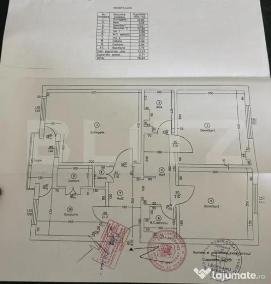 Apartament cu 3 camere decomandat în 1 Mai