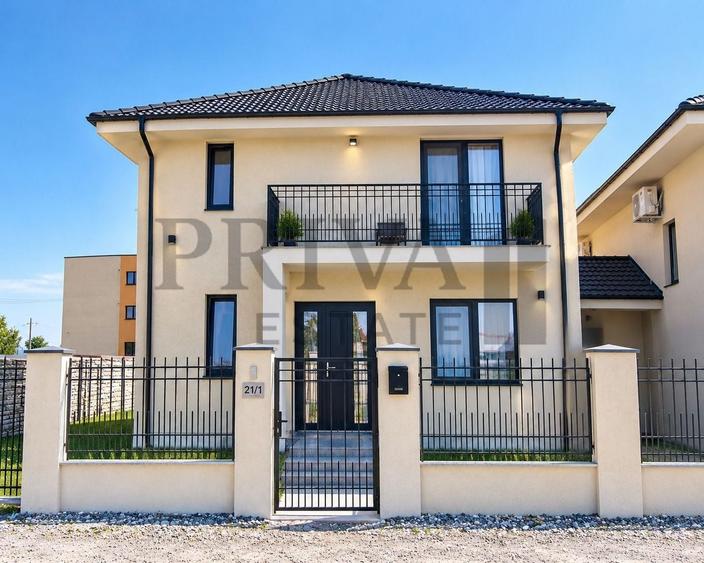 Casă individuală cu 4 camere cu Canalizare în Giroc