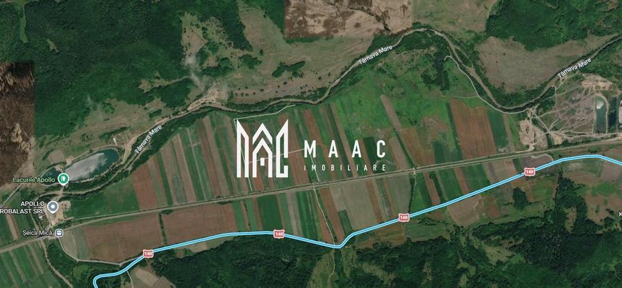 Teren agricol extravilan de 7768 mp, în Axente Sever