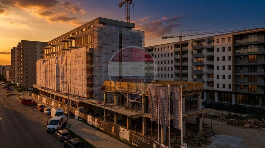 Apartament cu 2 camere semidecomandat în Tractorul