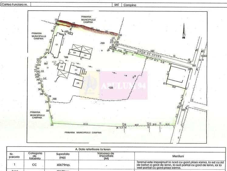 Teren intravila 40.679 mp in Campina, dezvoltare imobiliara - 3